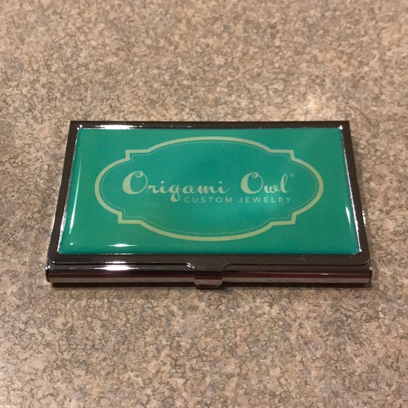 Origami Owl Business Card Holder